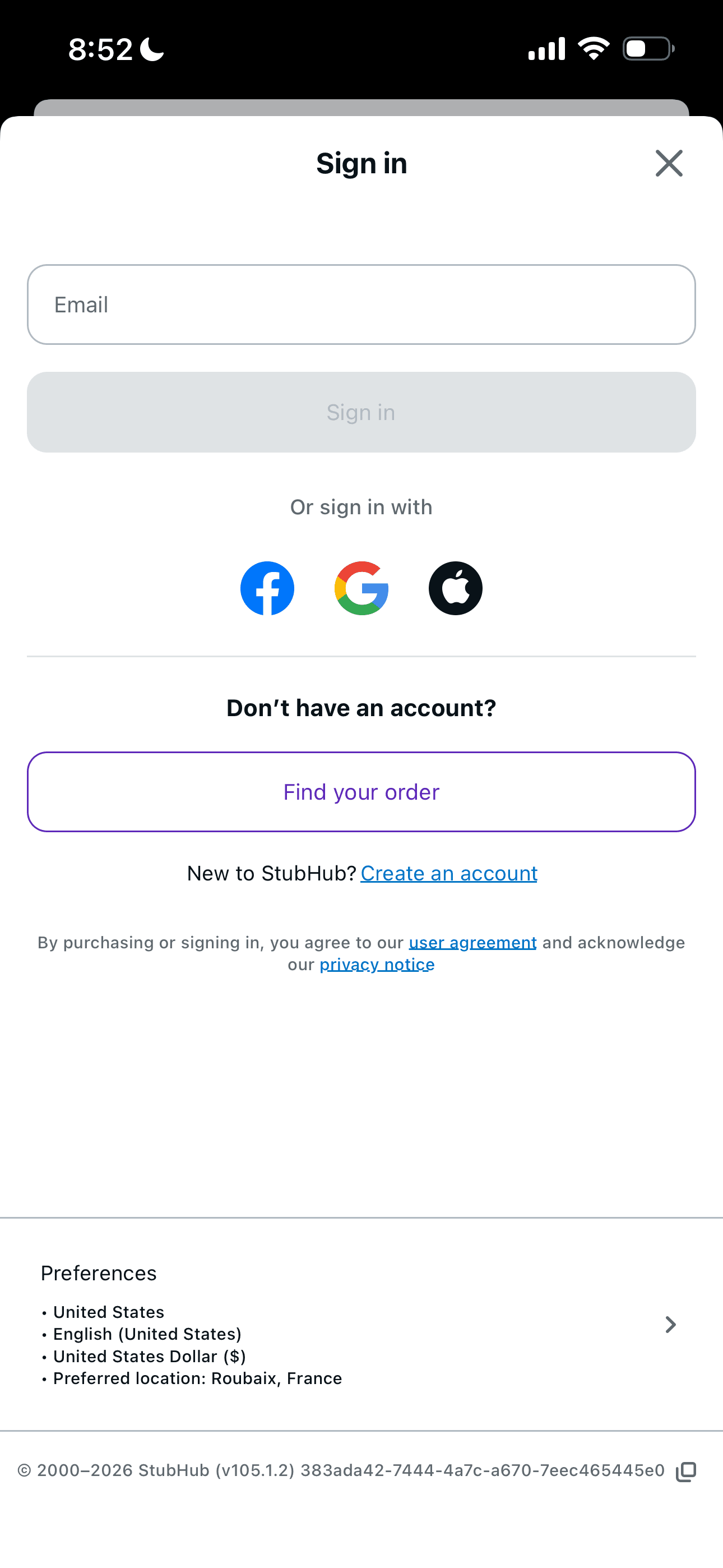 StubHub